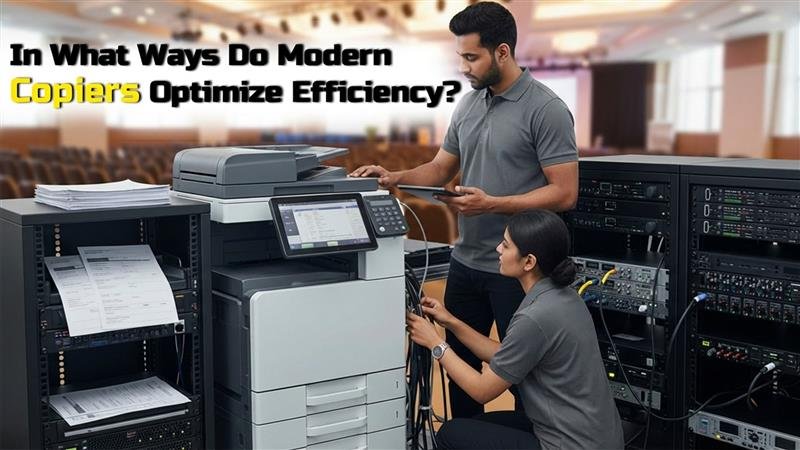In What Ways Do Modern Copiers Optimize Efficiency? In What Ways Do Modern Copiers Optimize Efficiency?
